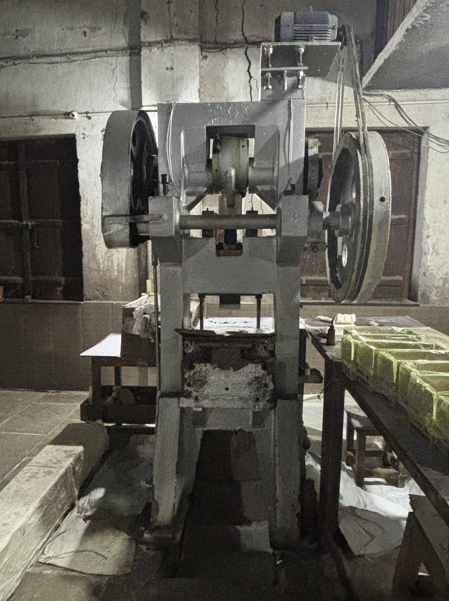 Flywheel power press